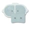 Veridian Healthcare TENS Replacement Pads (1-Sm Pad, 1-Lg Pad) for 22-043 22-044 - alternate 1